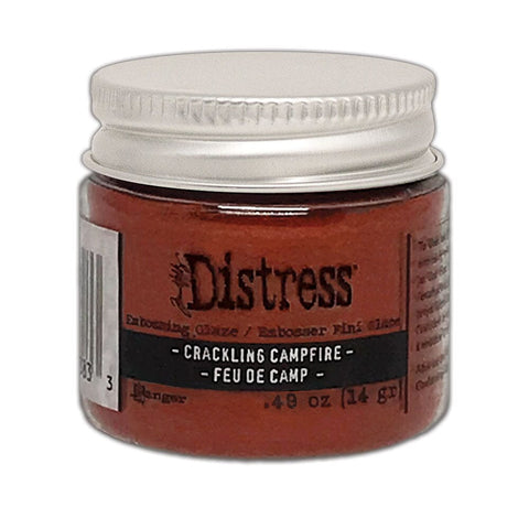 Tim Holtz Distress® Embossing Glaze Crackling Campfire Powders Distress 