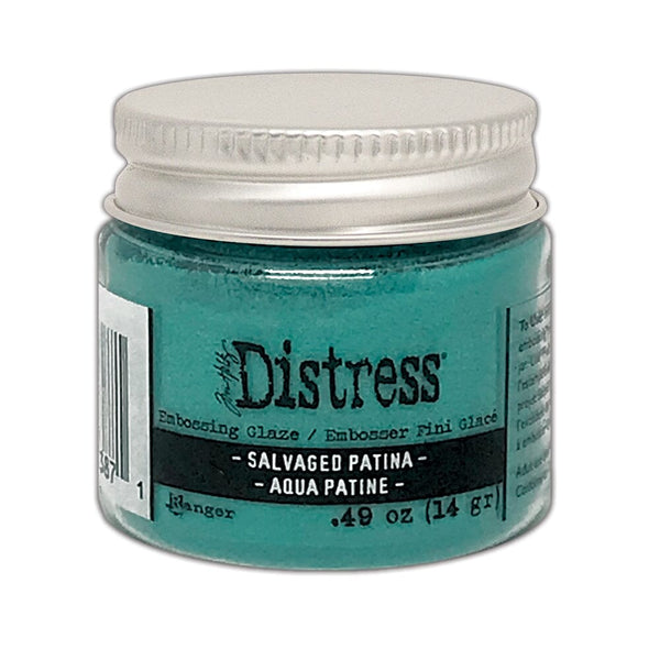 Tim Holtz Distress® Embossing Glaze Salvaged Patina Powders Distress 