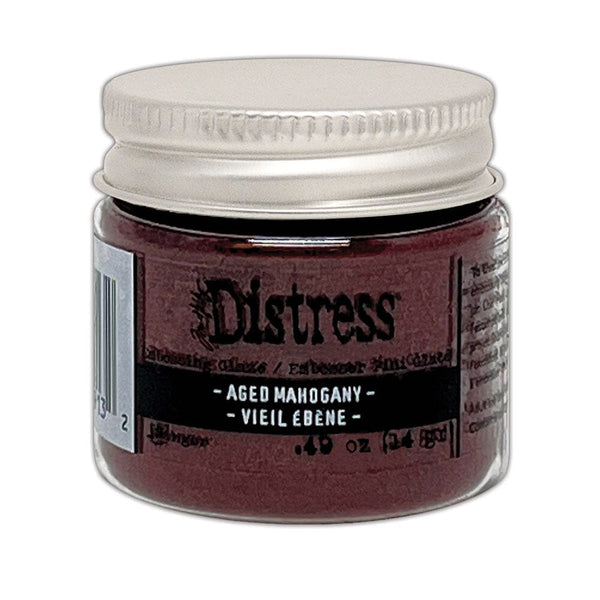 Tim Holtz Distress® Embossing Glaze Aged Mahogany Powders Distress 