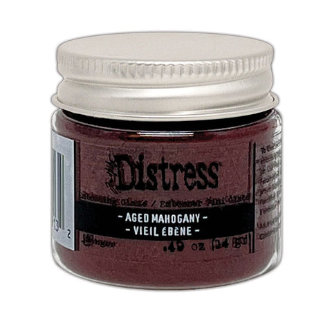 Tim Holtz Distress® Embossing Glaze Aged Mahogany Powders Distress 