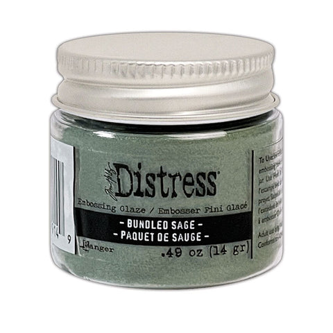 Tim Holtz Distress® Embossing Glaze Bundled Sage Powders Distress 