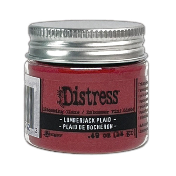 Tim Holtz Distress® Embossing Glaze Lumberjack Plaid Powders Distress 