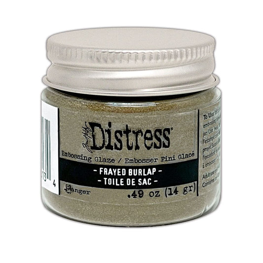 Tim Holtz Distress® Embossing Glaze Frayed Burlap Powders Distress 