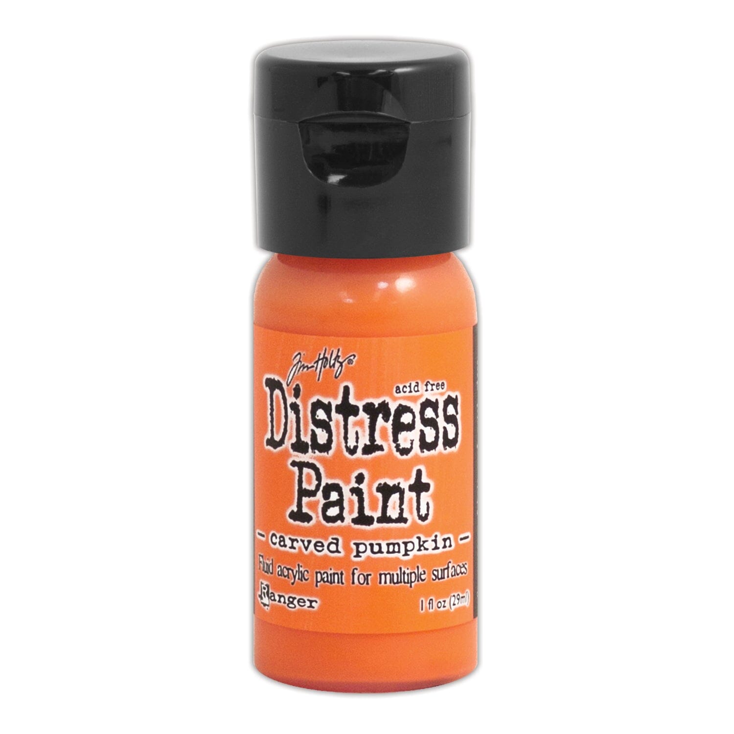 Tim Holtz Distress® Flip Top Paint Carved Pumpkin, 1oz Paint Distress 