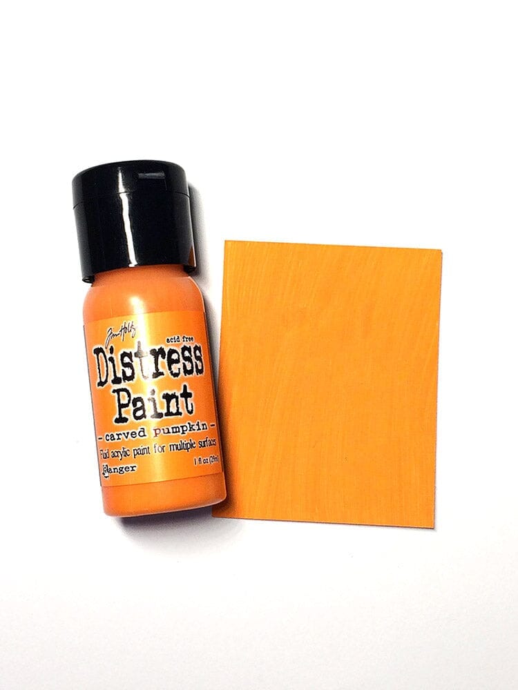 Tim Holtz Distress® Flip Top Paint Carved Pumpkin, 1oz Paint Distress 