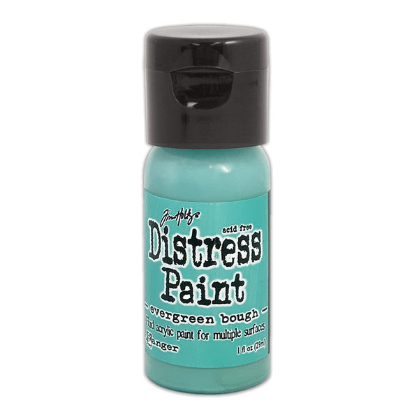 Tim Holtz Distress® Flip Top Paint Evergreen Bough, 1oz Paint Distress 