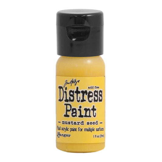 Tim Holtz Distress® Flip Top Paint Mustard Seed, 1oz Paint Distress 