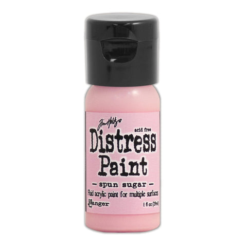 Tim Holtz Distress® Flip Top Paint Spun Sugar, 1oz Paint Distress 