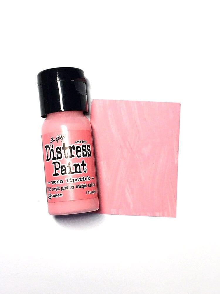 Tim Holtz Distress® Flip Top Paint Worn Lipstick, 1oz Paint Distress 