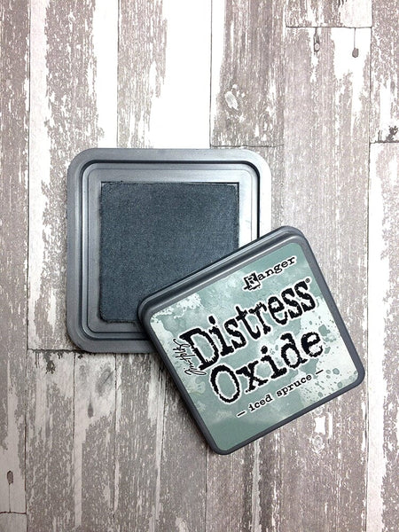 Tim Holtz Distress® Oxide® Ink Pad Iced Spruce Ink Pad Distress 