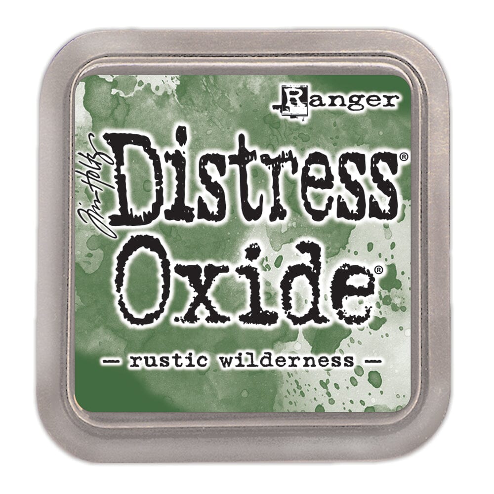 Ranger Tim Holtz Distress Oxide Ink pad colors water-reactive, die