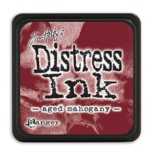 Tim Holtz Mini Distress® Ink Pad Aged Mahogany Ink Pad Distress 