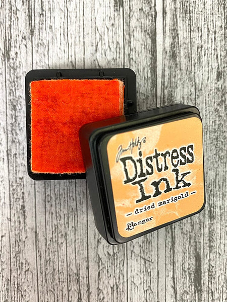 Tim Holtz Mini Distress® Ink Pad Dried Marigold Ink Pad Distress 