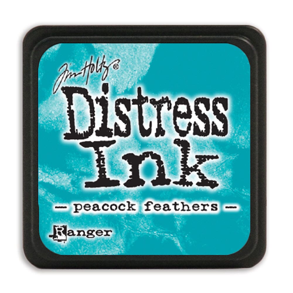 Tim Holtz Mini Distress® Ink Pad Peacock Feathers Ink Pad Distress 