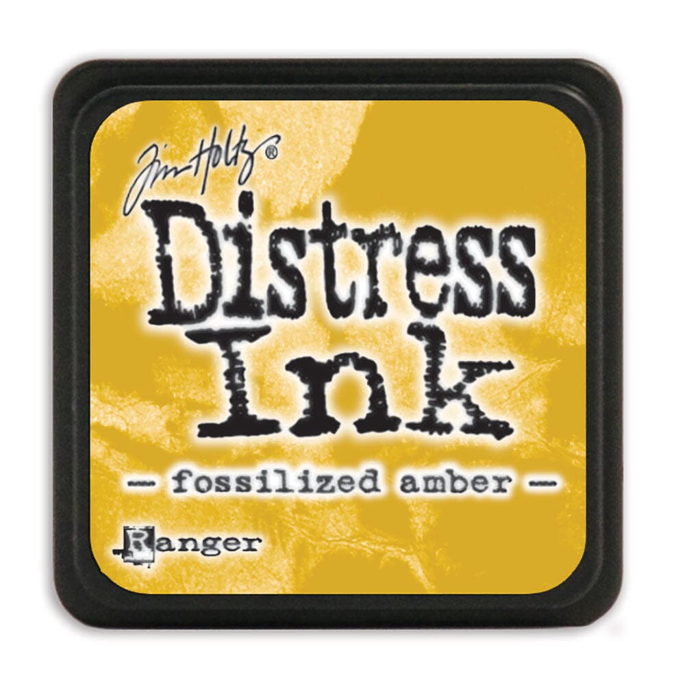 Tim Holtz Mini Distress® Ink Pad Fossilized Amber Ink Pad Distress 