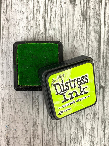 Tim Holtz Mini Distress® Ink Pad Twisted Citron Ink Pad Distress 