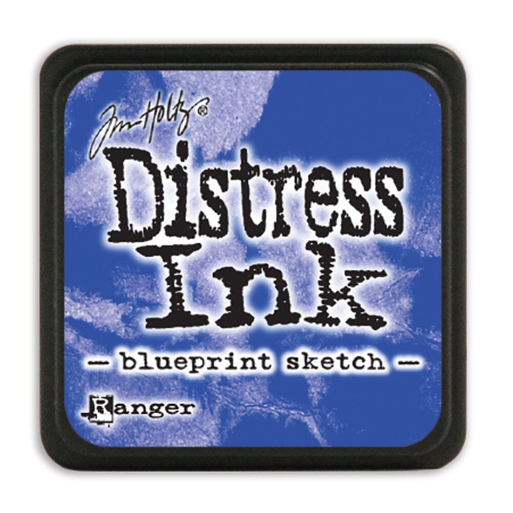 Tim Holtz Mini Distress® Ink Pad Blueprint Sketch Ink Pad Distress 