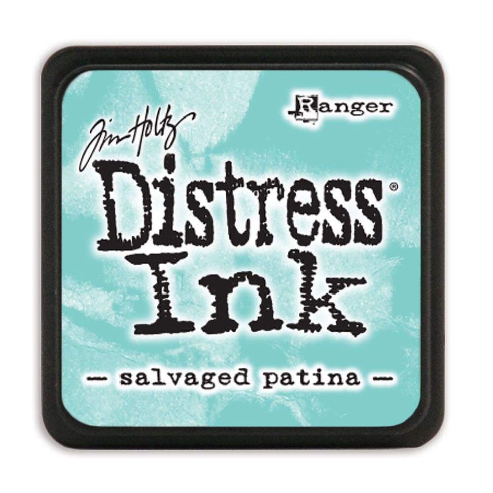 Tim Holtz Mini Distress® Ink Pad Salvaged Patina Ink Pad Distress 