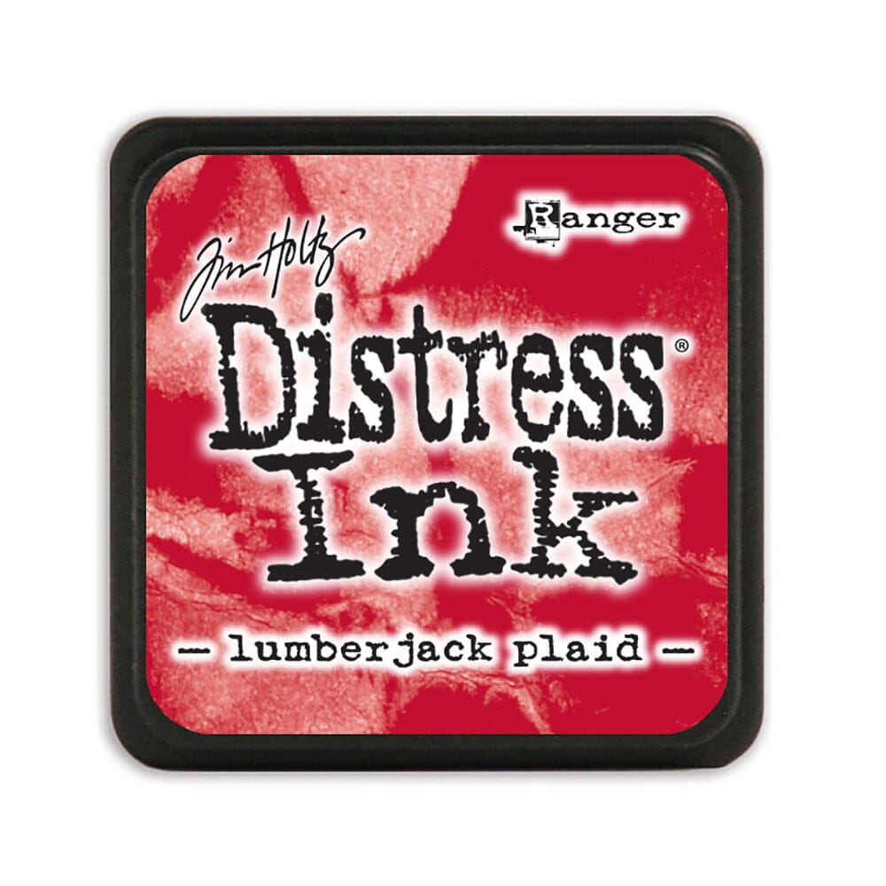 Tim Holtz Mini Distress® Ink Pad Lumberjack Plaid Ink Pad Distress 