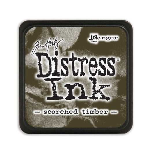 Tim Holtz Mini Distress® Ink Pad Scorched Timber Ink Pad Distress 