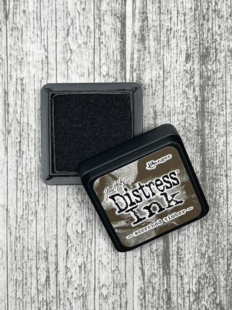 Tim Holtz Mini Distress® Ink Pad Scorched Timber Ink Pad Distress 