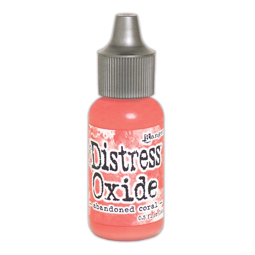 Tim Holtz Distress® Oxide® Re-Inker Abandoned Coral, 0.5oz Ink Distress 