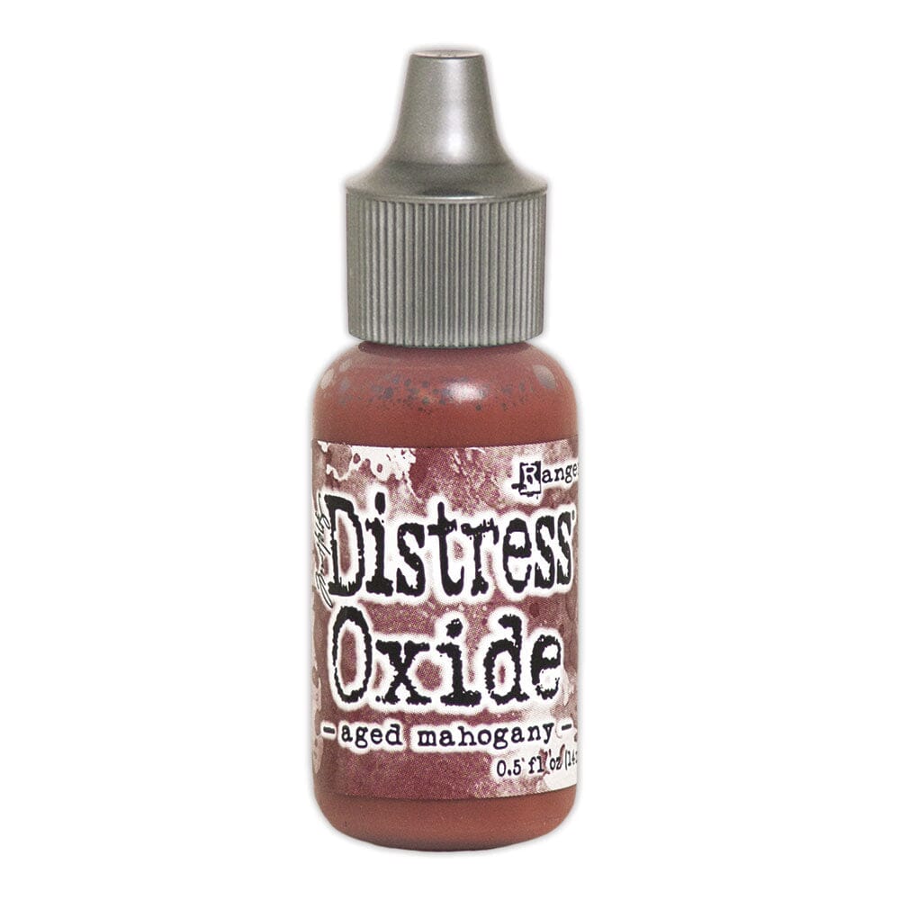 Tim Holtz Distress® Oxide® Re-Inker Aged Mahogany, 0.5oz Ink Distress 