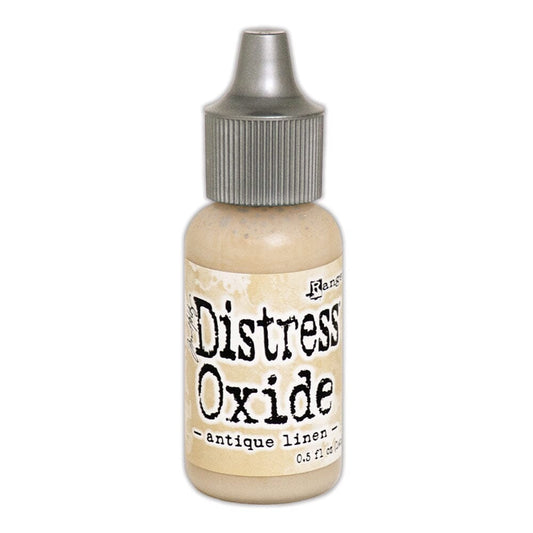 Tim Holtz Distress® Oxide® Re-Inker Antique Linen, 0.5oz Ink Distress 