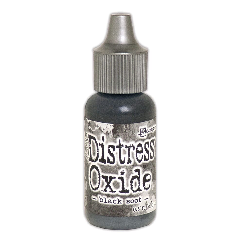 Tim Holtz Distress® Oxide® Re-Inker Black Soot, 0.5oz Ink Distress 