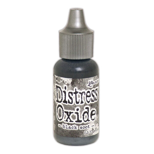 Tim Holtz Distress® Oxide® Re-Inker Black Soot, 0.5oz Ink Distress 