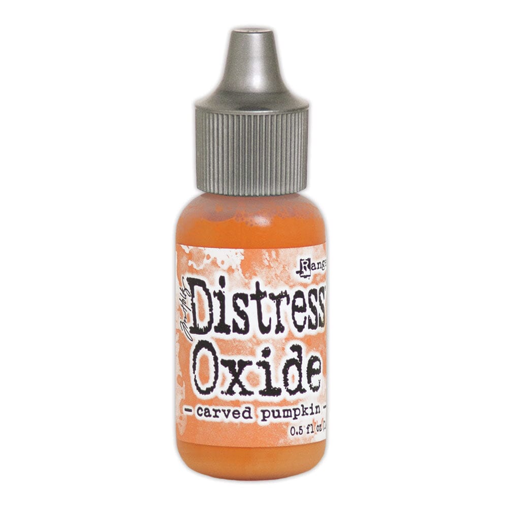 Tim Holtz Distress® Oxide® Re-Inker Carved Pumpkin, 0.5oz Ink Distress 