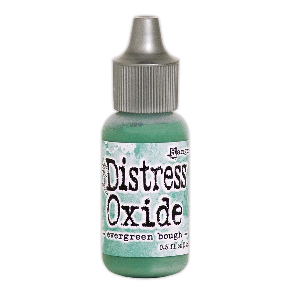Tim Holtz Distress® Oxide® Re-Inker Evergreen Bough, 0.5oz Ink Distress 