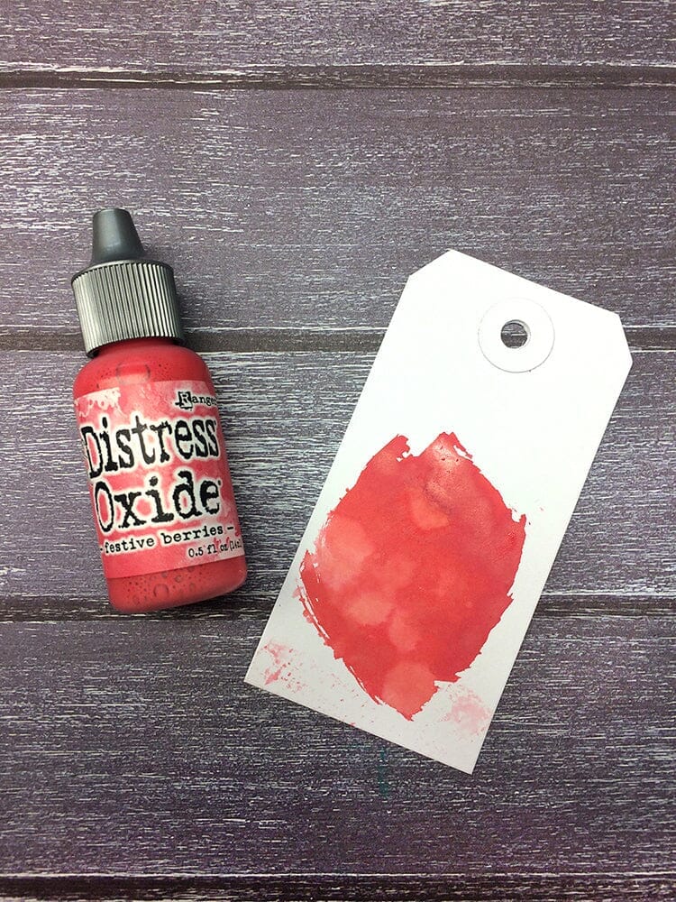 Tim Holtz Distress® Oxide® Re-Inker Festive Berries, 0.5oz Ink Distress 