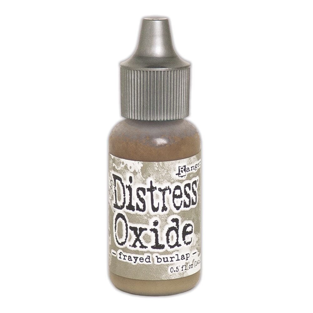 Tim Holtz Distress® Oxide® Re-Inker Frayed Burlap, 0.5oz Ink Distress 
