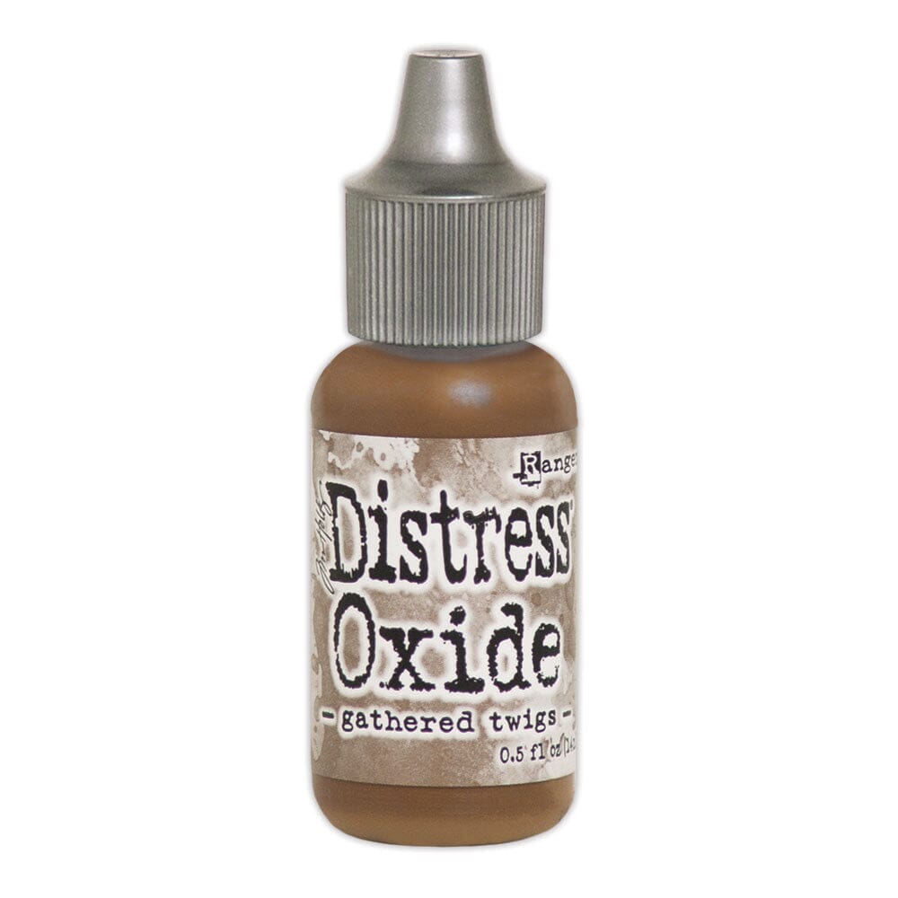 Tim Holtz Distress® Oxide® Re-Inker Gathered Twigs, 0.5oz Ink Distress 