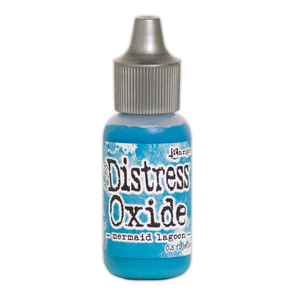 Tim Holtz Distress® Oxide® Re-Inker Mermaid Lagoon, 0.5oz Ink Distress 