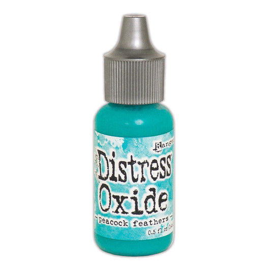 Tim Holtz Distress® Oxide® Re-Inker Peacock Feathers, 0.5oz Ink Distress 