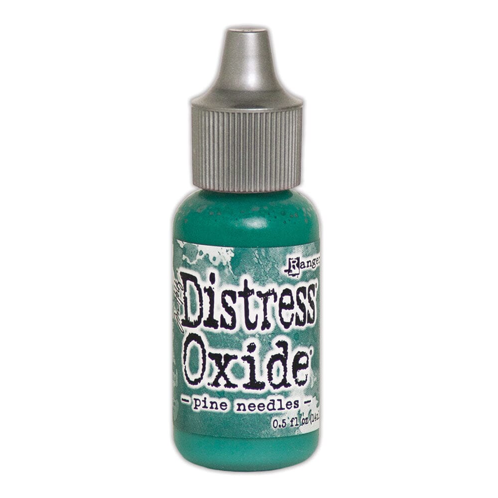 Tim Holtz Distress® Oxide® Re-Inker Pine Needles, 0.5oz Ink Distress 