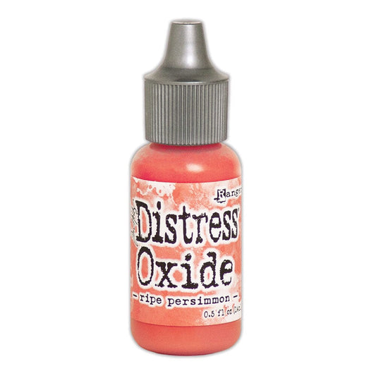 Tim Holtz Distress® Oxide® Re-Inker Ripe Persimmon, 0.5oz Ink Distress 