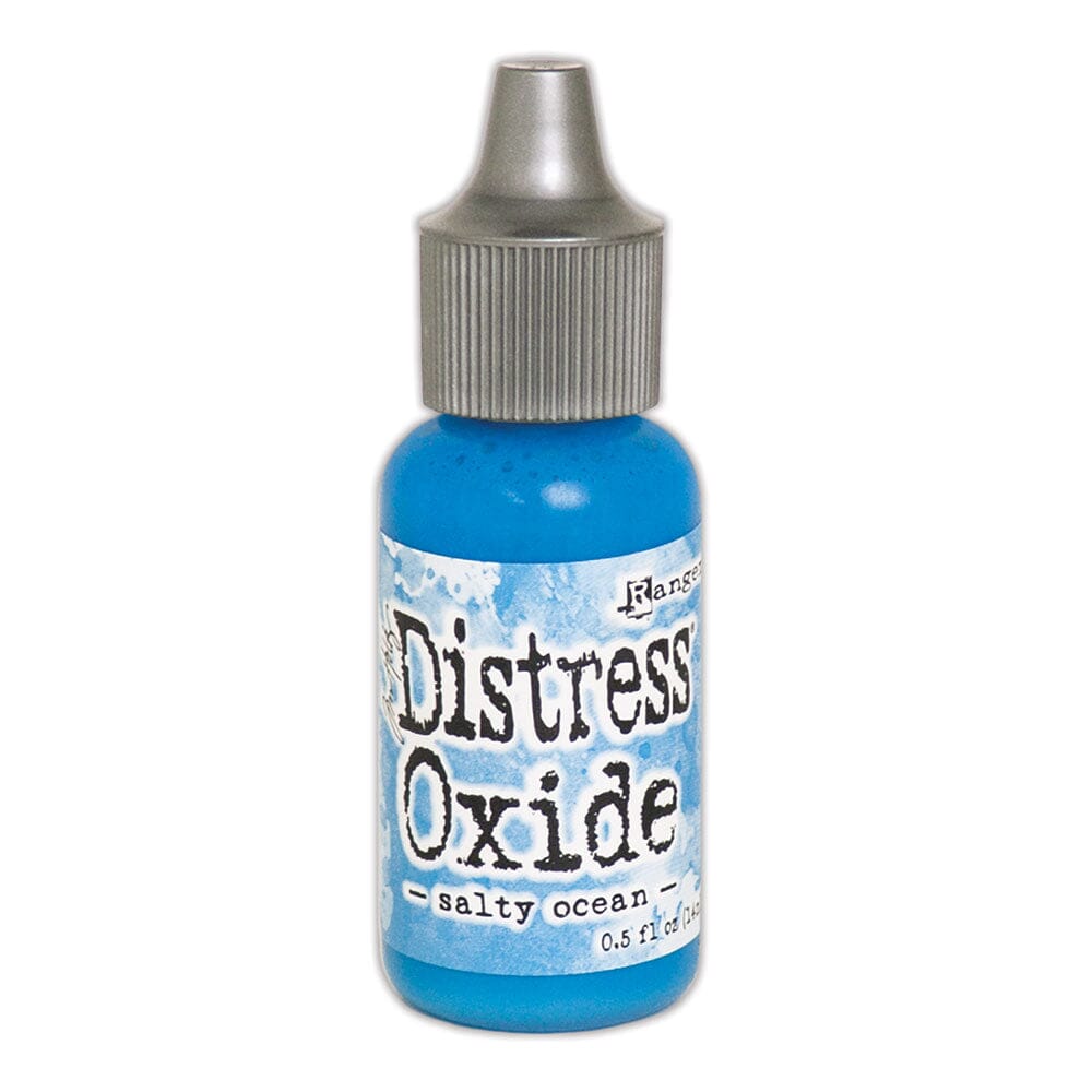 Tim Holtz Distress® Oxide® Re-Inker Salty Ocean, 0.5oz Ink Distress 