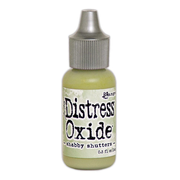 Tim Holtz Distress® Oxide® Re-Inker Shabby Shutters, 0.5oz