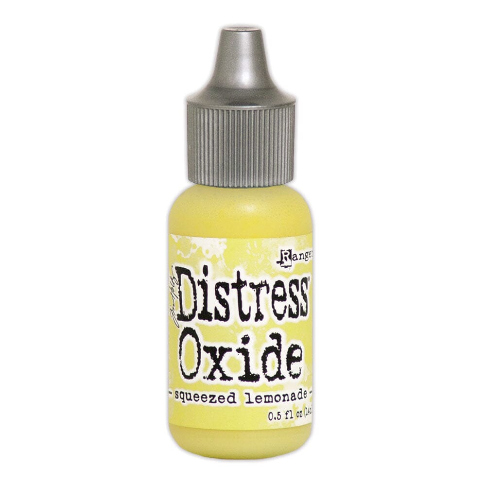 Tim Holtz Distress® Oxide® Re-Inker Squeezed Lemonade, 0.5oz Ink Distress 