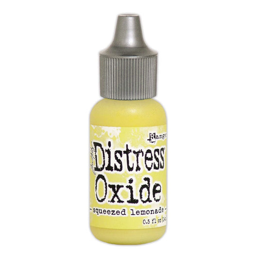 Tim Holtz Distress® Oxide® Re-Inker Squeezed Lemonade, 0.5oz Ink Distress 