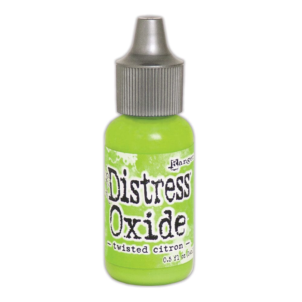 Tim Holtz Distress® Oxide® Re-Inker Twisted Citron, 0.5oz Ink Distress 