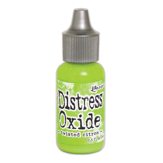 Tim Holtz Distress® Oxide® Re-Inker Twisted Citron, 0.5oz Ink Distress 