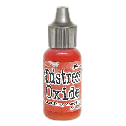 Tim Holtz Distress® Oxide® Ink Pad Re-Inker Crackling Campfire 0.5oz Ink Distress 