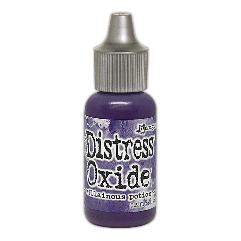 Tim Holtz Distress® Oxide® Ink Pad Re-Inker Villainous Potion 0.5oz Ink Distress 