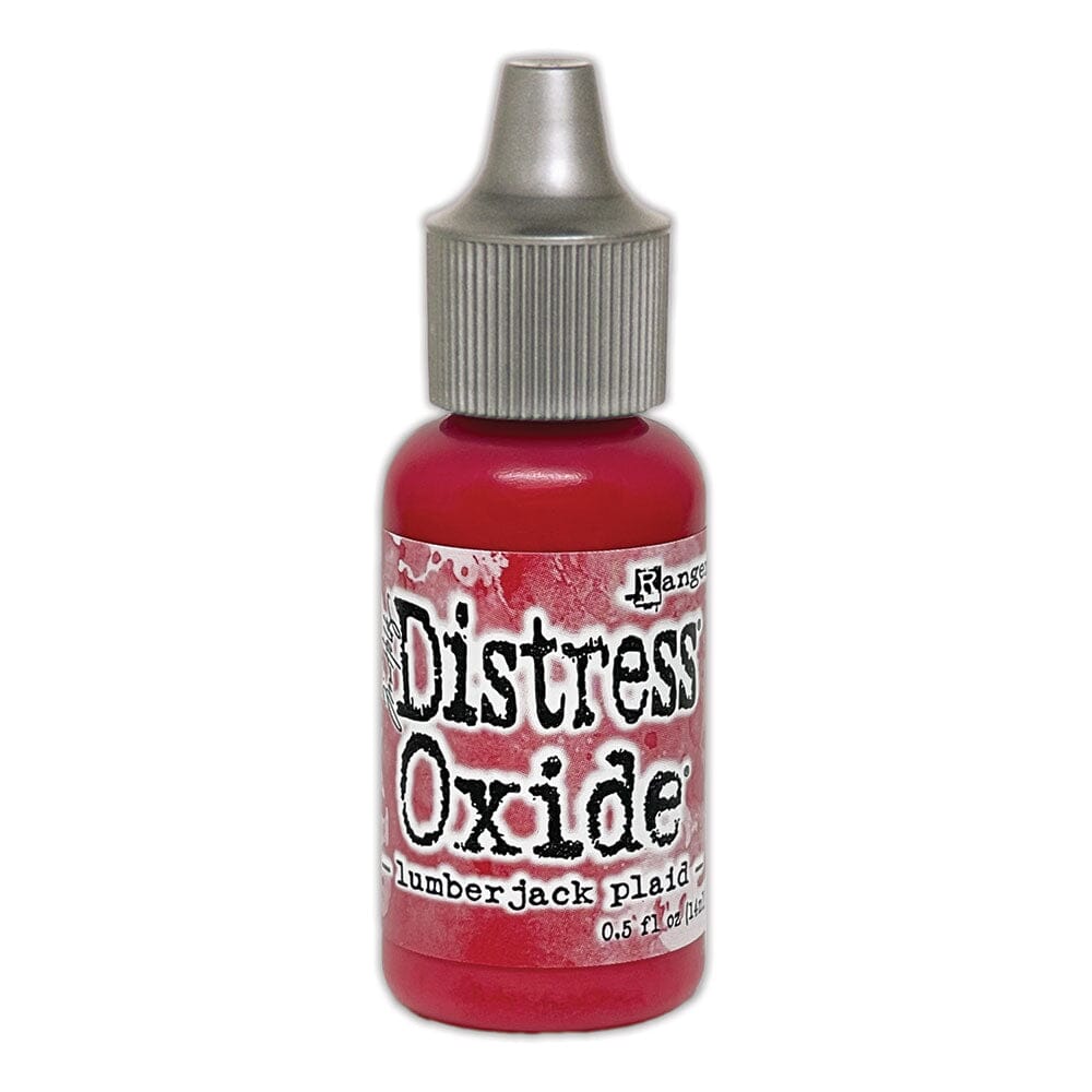 Tim Holtz Distress® Oxide® Ink Pad Re-Inker Lumberjack Plaid 0.5oz Ink Distress 