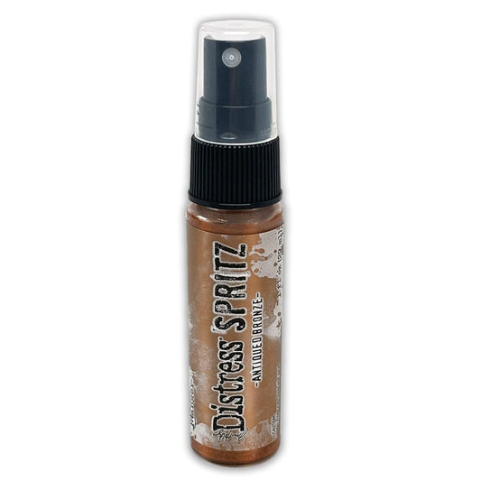 Tim Holtz Distress® Spritz Antiqued Bronze Sprays Distress 