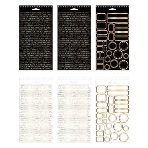 Tim Holtz Idea-ology Metallic Sticker Book Idea-ology Tim Holtz Other 